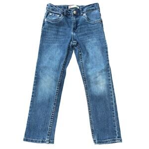 Levi's 511 Slim Fit Size 7 Flex Adjustable Waist Stretch Straight Leg Jean 23x20